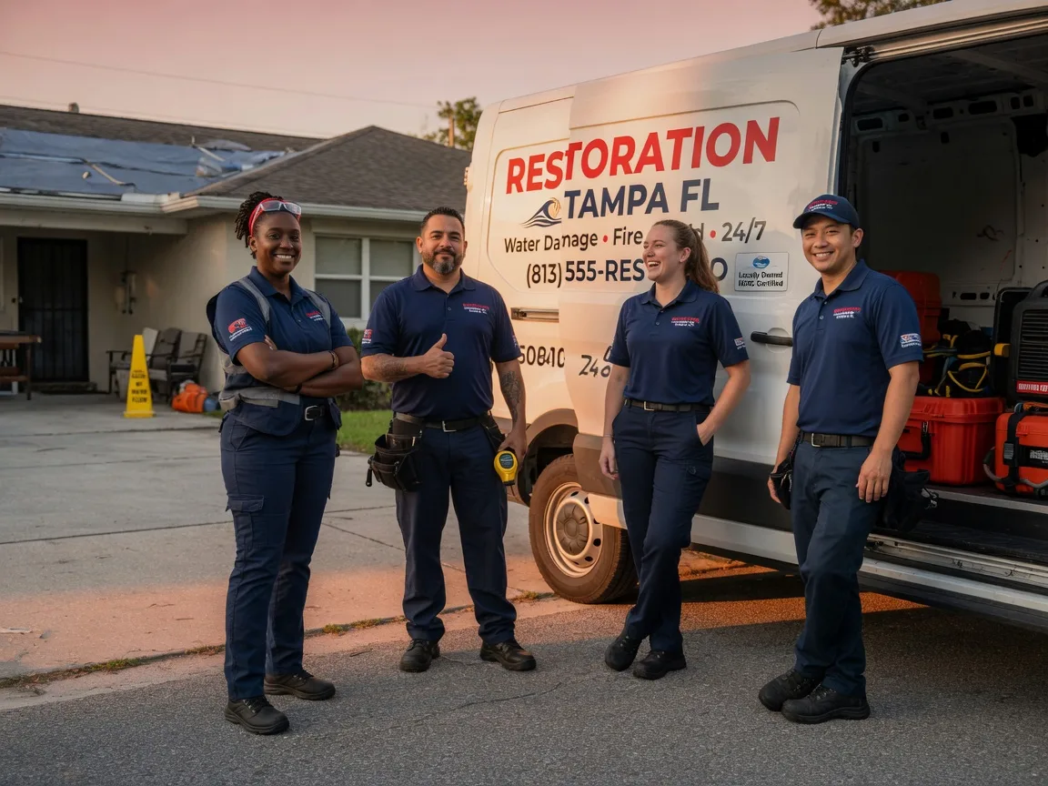 Water Damage Restoration company in Follett, TX